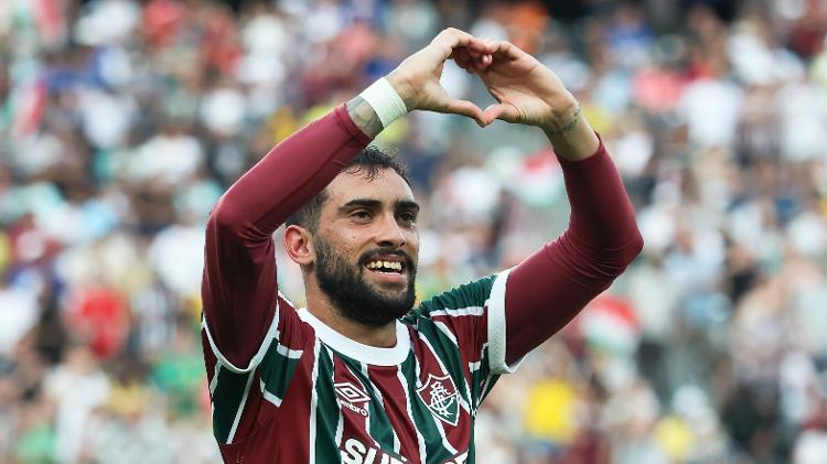 Freytes, do Fluminense, comemora gol sobre o Ulsan em duelo do Mundial Freytes, do Fluminense, comemora gol sobre o Ulsan em duelo do Mundial