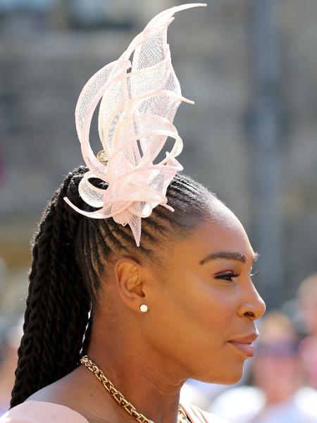 Serena Williams é fotografada no casamento de Meghan Markle com o Príncipe Harry - Gareth Fuller/Pool via Reuters