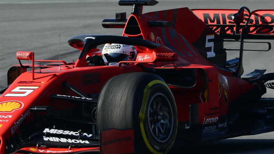 Sebastian Vettel Ferrari  - Josep Lago/AFP