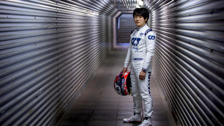 O piloto japonês Yuki Tsunoda fará sua estreia na AlphaTauri em 2021 - Josh Kruse/Scuderia AlphaTauri