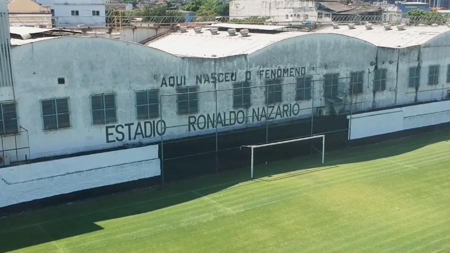 Estádio Ronaldo Nazário, do São Cristóvão, precisa passar por reformas para voltar a receber jogos oficiais - Reprodução/YouTube