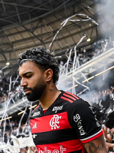 Gabigol durante final da Copa do Brasil entre Flamengo e Atlético-MG