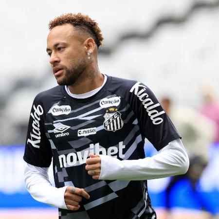 Neymar começa o jogo contra a UCV entre os reservas do Santos