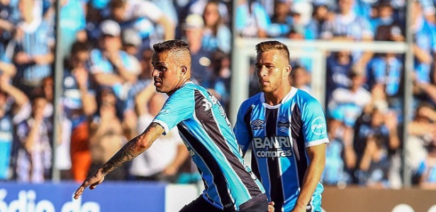 Luan e Arthur são os dois jogadores mais valorizados do Grêmio após 2017 - Divulgação/Grêmio