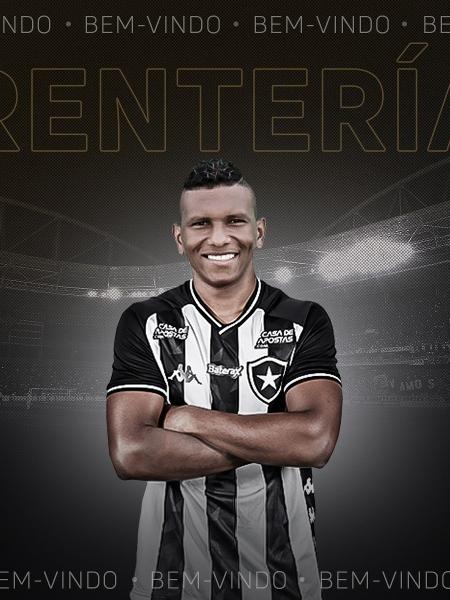 Botafogo anuncia contratação do volante Rentería - Reprodução Twitter
