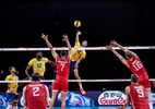 Seleção Brasileira masculina de vôlei vence Sérvia, de virada, na Liga das Nações