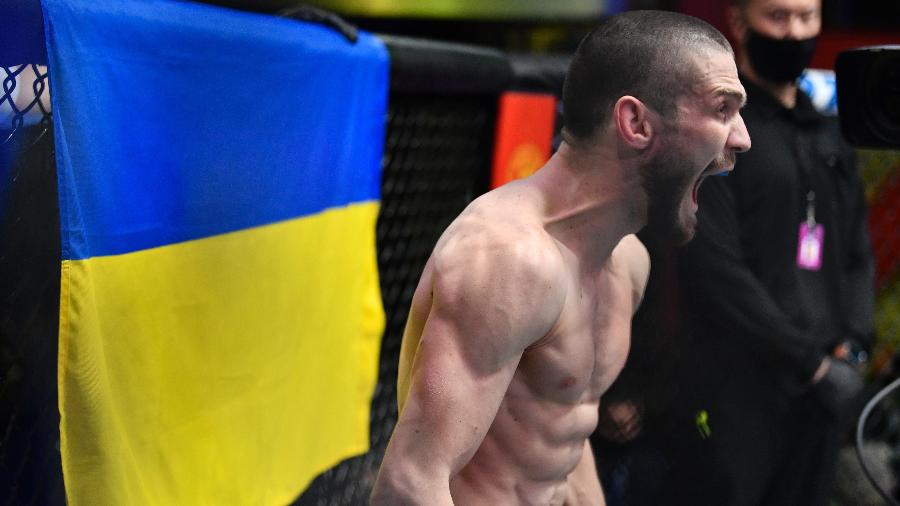 Denys Bondar, lutador ucraniano de UFC, perde casa e academia em guerra contra a Rússia - Chris Unger/Zuffa LLC