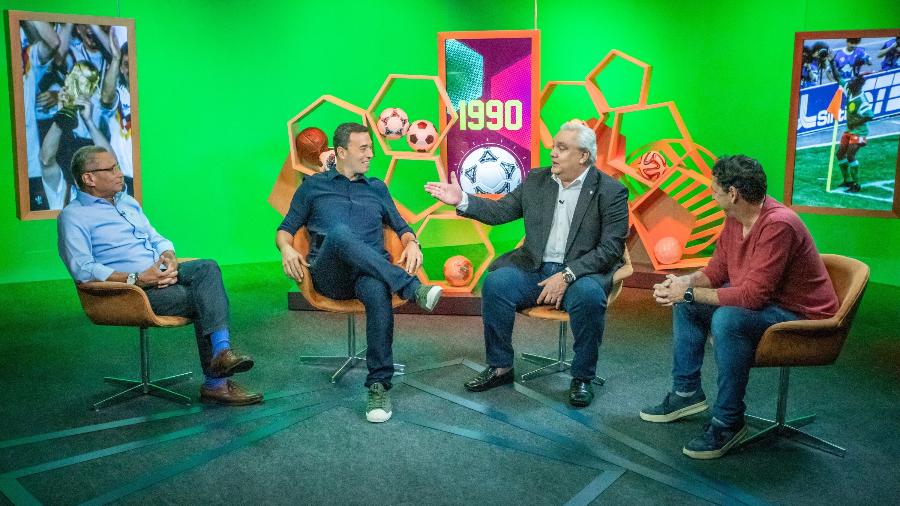 Programa "Que Copa É Essa?" vai apresentar histórias dos Mundiais toda semana no SporTV - Paulo Belote/Globo