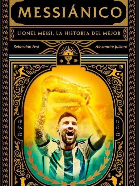 Capa da versão argentina de "Messiánico", sobre Lionel Messi - Reprodução