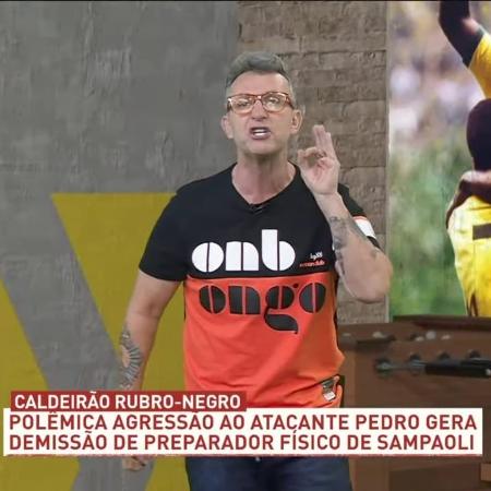 Neto afirma que toda a comissão técnica do Flamengo deveria ser demitida