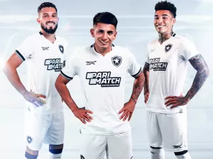 Botafogo lança terceira camisa 'futurista' e estreia será contra o Flu