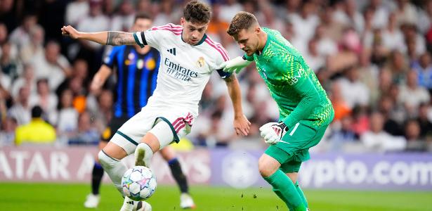 Real Madrid vence Inter de Milão por 2 a 1 na estreia da Champions League