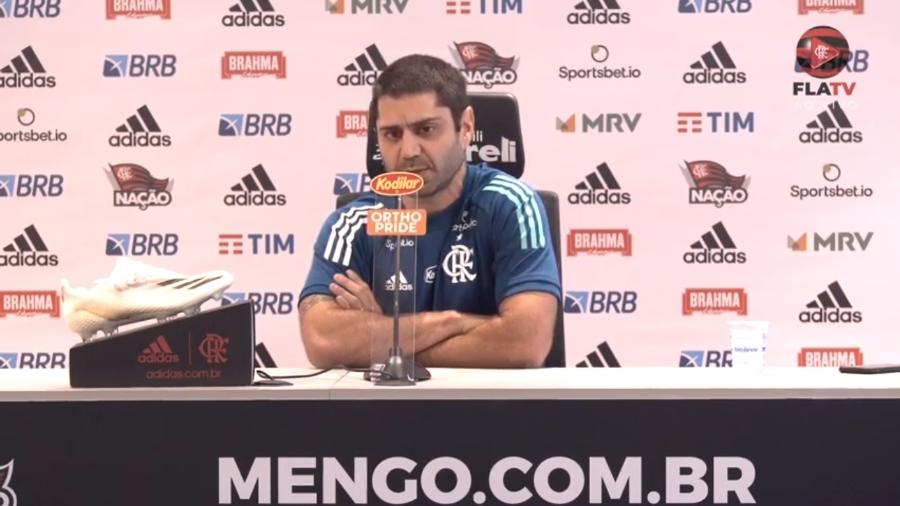 Márcio Tannure, médico do Flamengo - Reprodução FlaTV