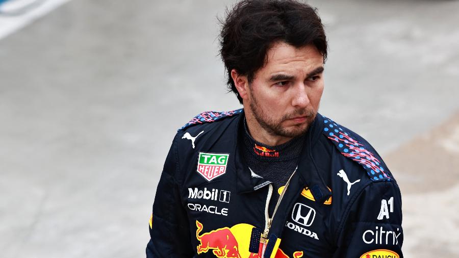O mexicano Sergio Pérez, da Red Bull, quinto colocado no Mundial de Pilotos até agora - Mark Thompson/Getty Images