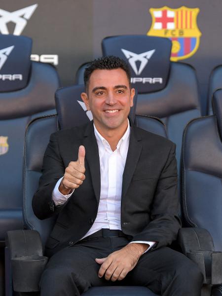 Xavi Hernández quer impor regras ao vestiário do Barcelona - LLUIS GENE / AFP