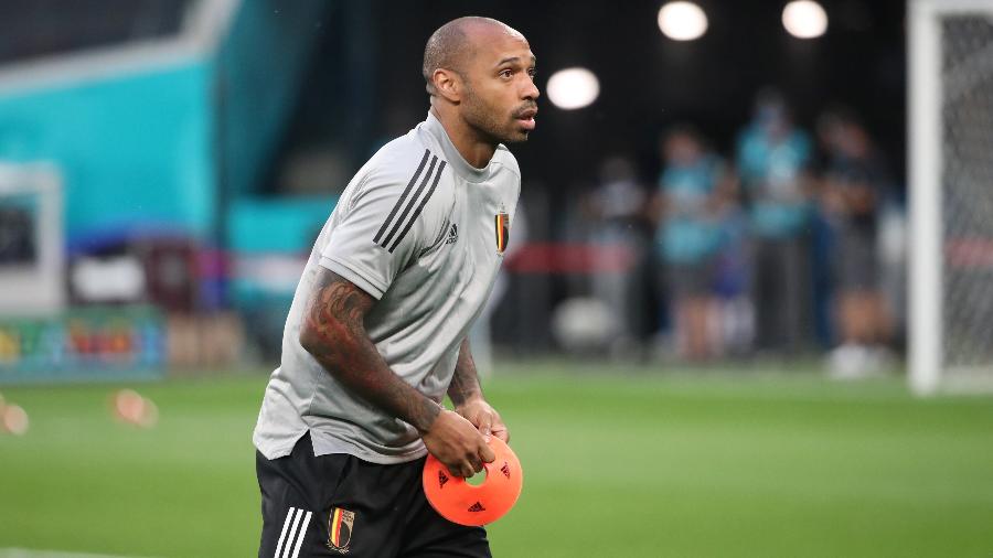 Thierry Henry é auxiliar técnico da Bélgica, mas poderá assumir o Bordeaux - Saint Petersburg/Getty Images