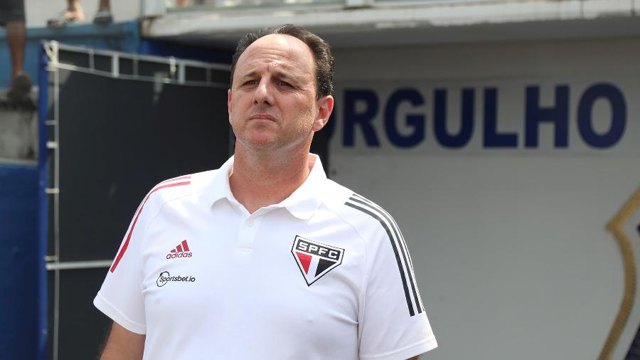 Rogério Ceni, técnico do São Paulo, criticou o médico do clube após derrota contra o Palmeiras - RUBENS CHIRI/SÃO PAULO FC