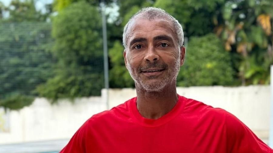 O ex-jogador e atual senador Romário