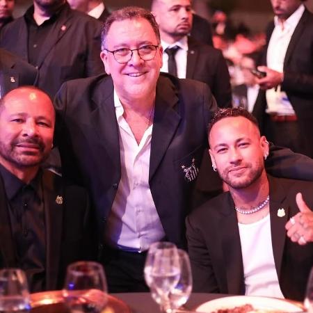 Neymar, Neymar Pai e Marcelo Teixeira Neymar, Neymar Pai e Marcelo Teixeira