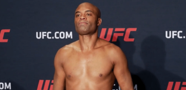 Anderson Silva foi o último a se pesar nesta sexta-feira - Reprodução/Instagram