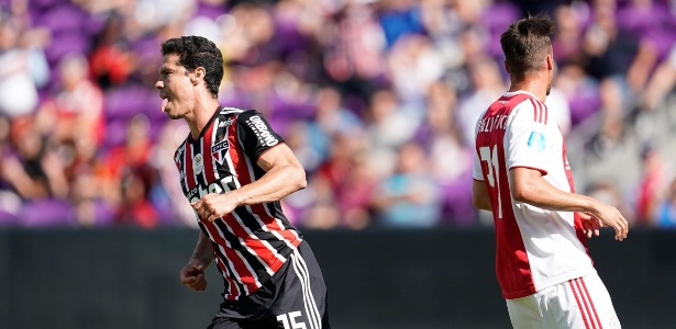 Hernanes marcou seu primeiro gol em mais um retorno ao Tricolor - Divulgação/Florida Cup