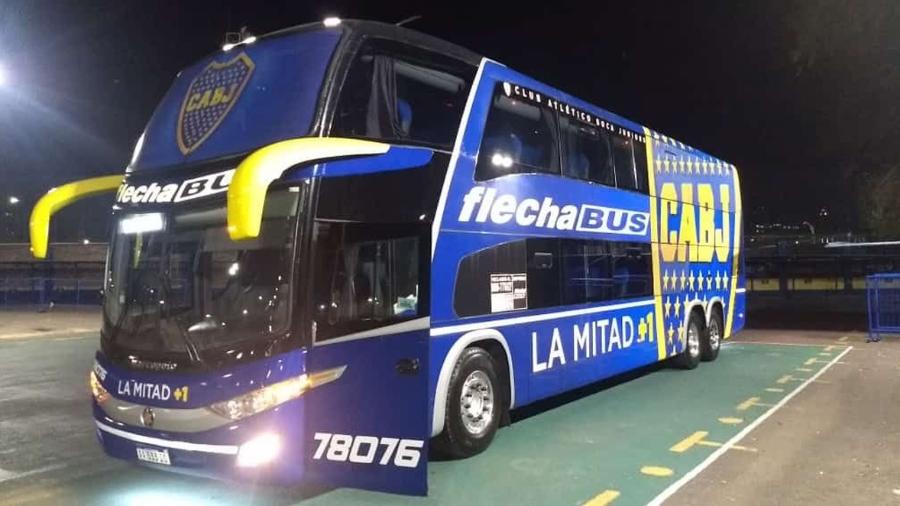 Ônibus blindado do Boca Juniors - Darío Ebertz/Arquivo pessoal