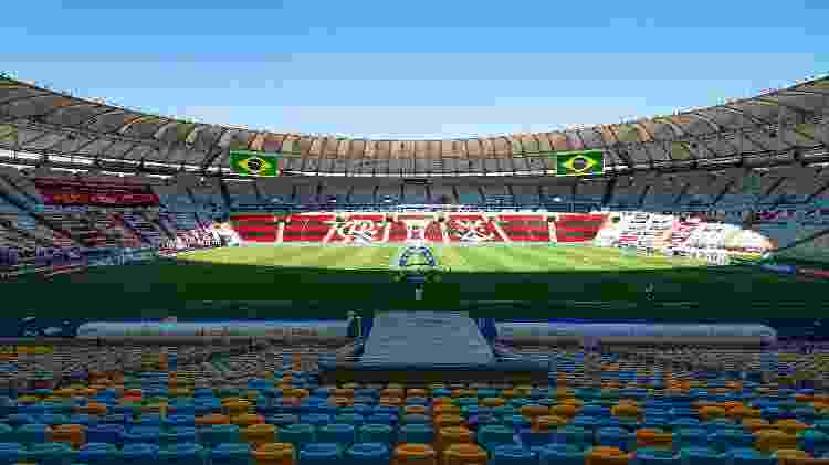 Maracanã vazio para Flamengo x Atlético - Alexandre Vidal/Flamengo - Alexandre Vidal/Flamengo