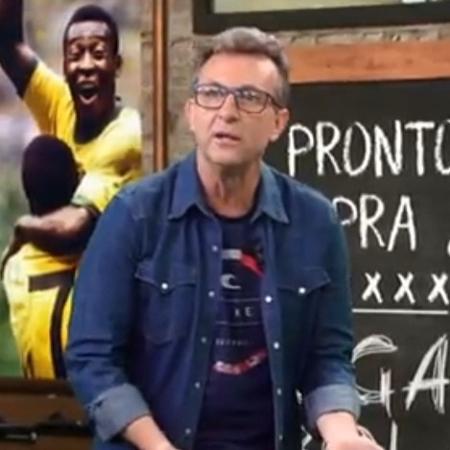 Neto aposta em vitória do Flamengo sobre o São Paulo pela Copa do Brasil - Reprodução/Band