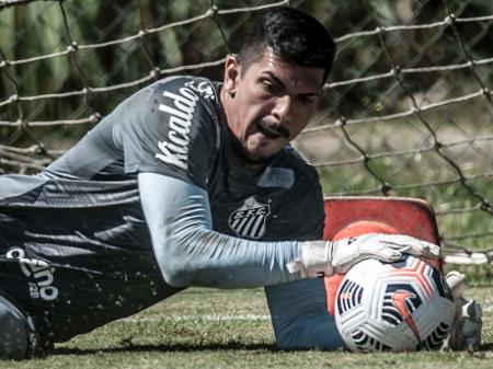 João Paulo deve seguir como titular no jogo de amanhã - Ivan Storti/Santos FC