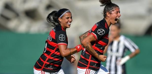 Cristiane se destaca em goleada do Flamengo sobre o Santos pelo Brasileirão Feminino