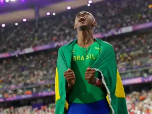 Medalha de bronze em Paris põe Piu junto a gigantes do atletismo brasileiro