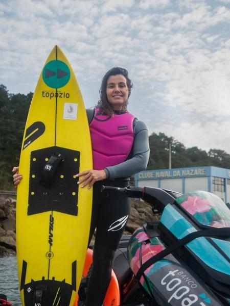 Mikaela Fregonese surfou onda gigantesca em mar de Jaws, no Havaí