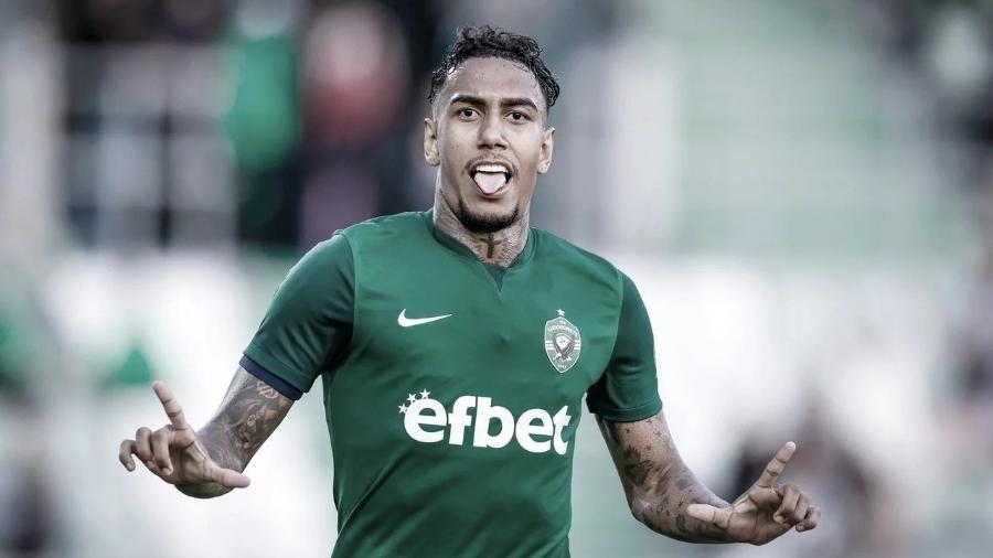 Rwan Cruz, em ação pelo Ludogorets, da Bulgária