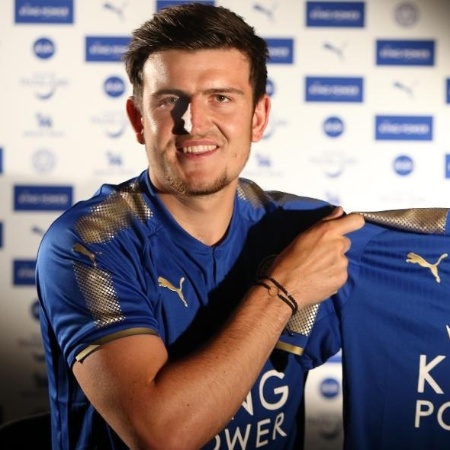 Harry Maguire será titular da Inglaterra - Divulgação/Leicester