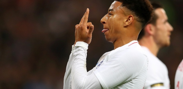 Lingard comemora gol da Inglaterra contra os EUA - Catherine Ivill/Getty Images - Catherine Ivill/Getty Images