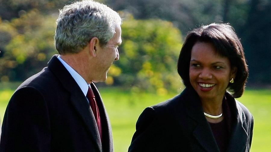 Condoleezza Rice foi Secretária de Estado entre 2005 e 2009, durante a administração de George W. Bush - Mark Wilson/Getty Images