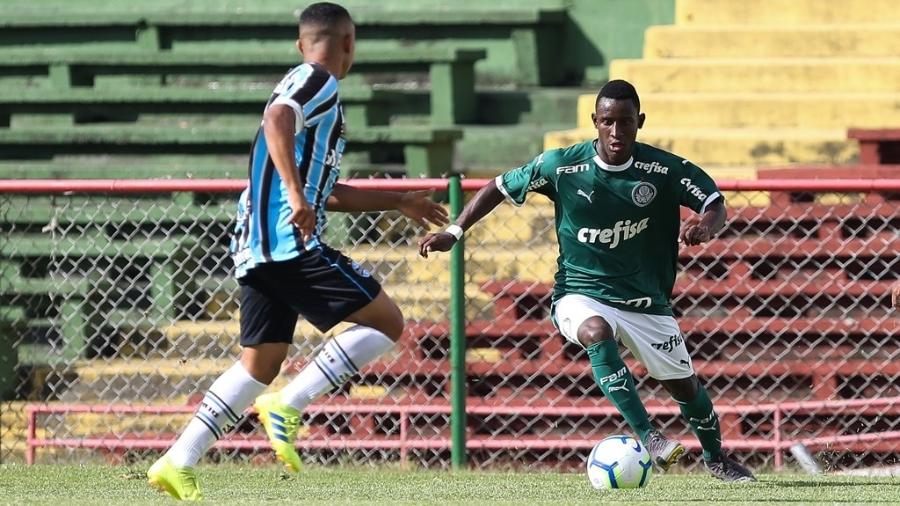 Colombiano Angulo, do Palmeiras - Fábio Menotti/Ag. Palmeiras/Divulgação