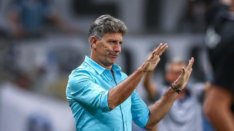 Renato Gaúcho volta a comandar o Grêmio a partir de segunda-feira, mas já cumpre meta - Lucas Uebel/Grêmio FBPA