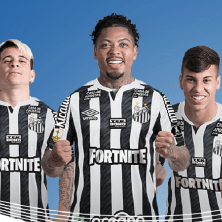 Santos terá patrocínio do jogo Fortnite na final da Libertadores - Divulgação