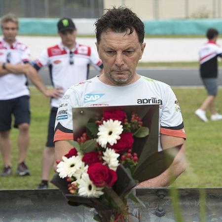 Fausto Gresini, ex-piloto e dono de escuderia da Moto GP, morre de covid-19 - Mirco Lazzari gp/Getty Images