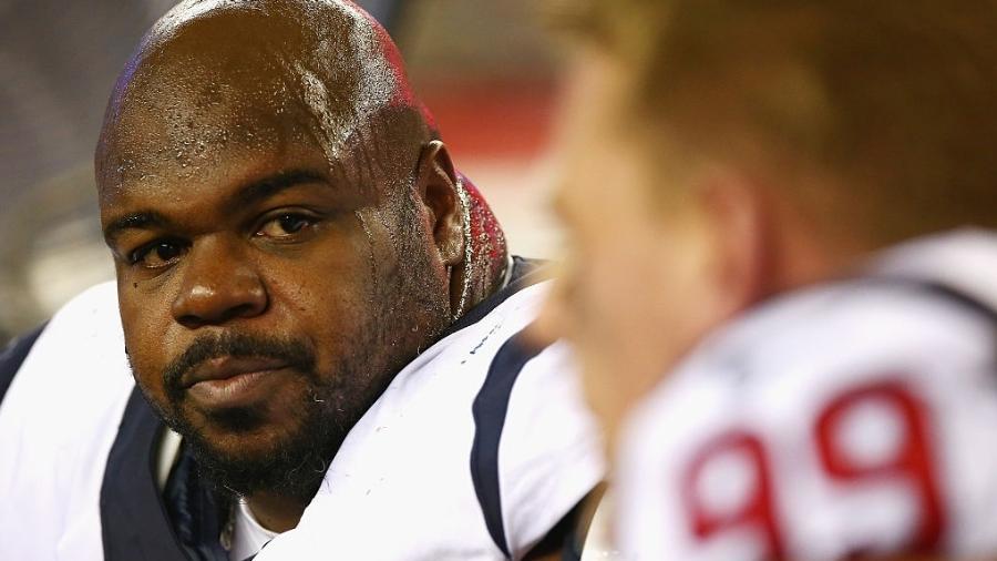 Vince Wilfork, ex-jogador do New England Patriots  - Getty Images