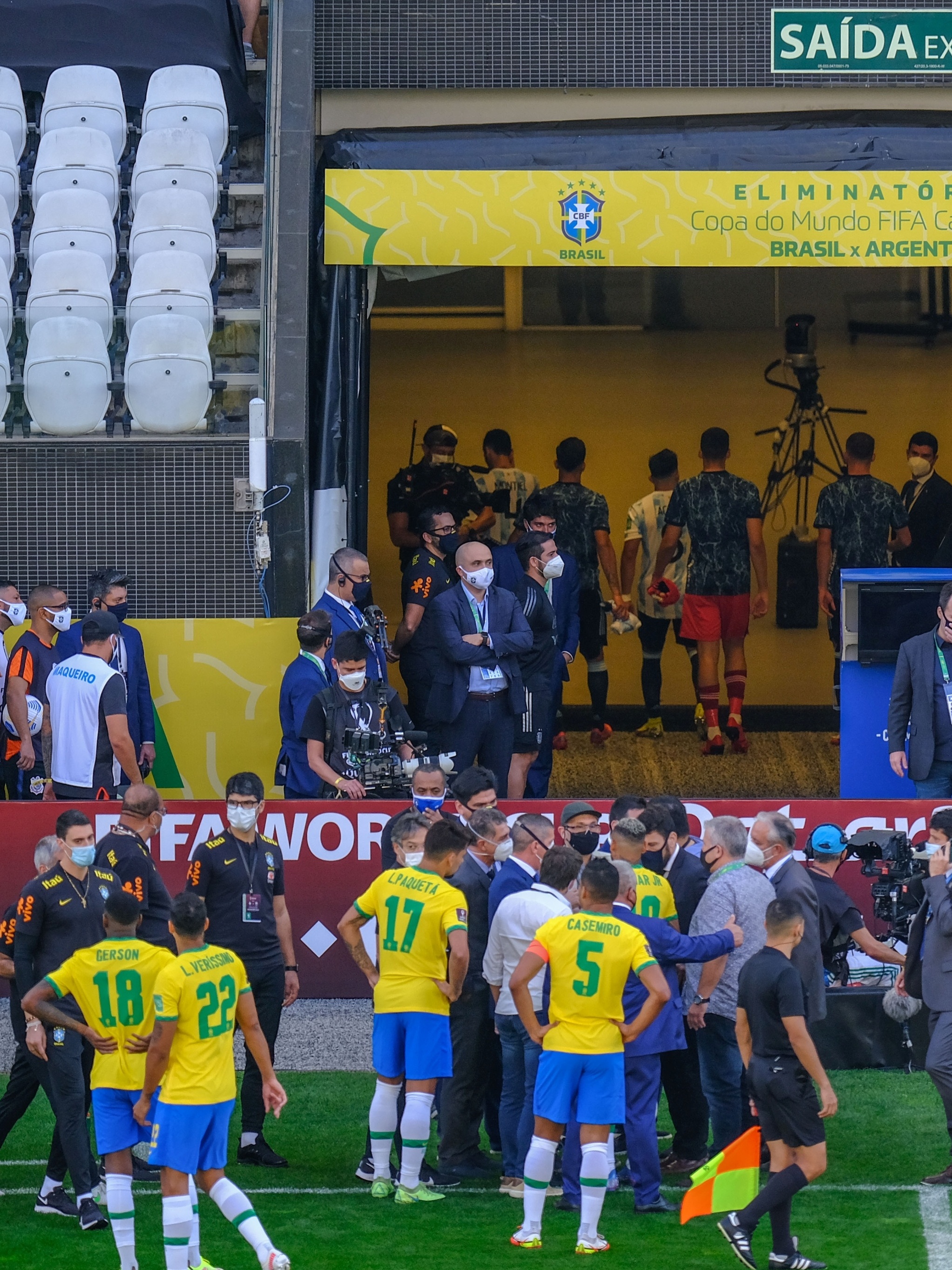CBF vai a evento da Fifa tentando resolver Brasil x Argentina pendente