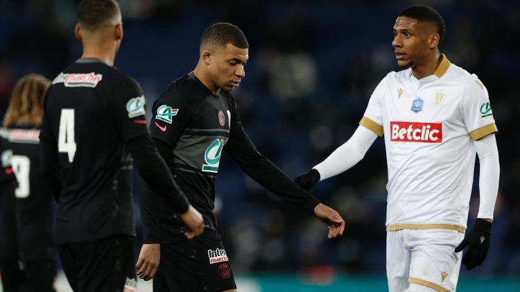 Mbappé entrou no 2° tempo de PSG x Nice, mas não conseguiu balançar as redes - Benoit Tessier/Reuters - Benoit Tessier/Reuters