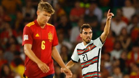 Liga das Nações: Espanha vence Portugal e vai à semifinal