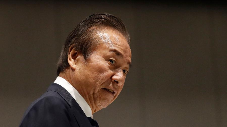 Haruyuki Takahashi, ex-diretor do comitê de organização dos Jogos Olímpicos de Tóquio - ISSEI KATO / POOL / AFP