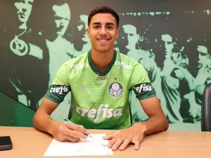 Zagueiro Vitor Reis renova contrato com o Palmeiras até 2028; veja detalhes