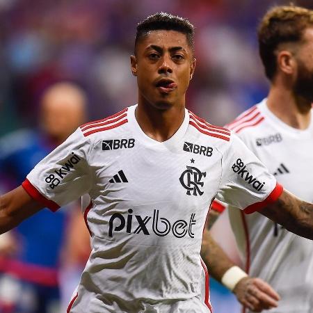 O atacante Bruno Henrique, do Flamengo 