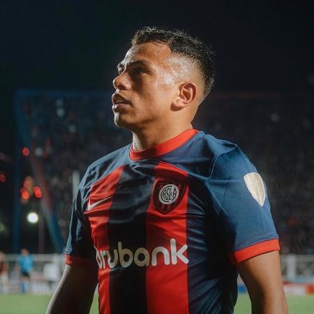 Nahuel Barrios é do San Lorenzo e está emprestado ao Barracas Central - Reprodução/Instagram/Nahuel Barrios