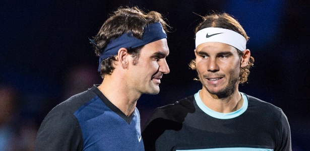 Federer e Nadal estão atualmente fora do top 5 do ranking da ATP - EFE/EPA/DOMINIC STEINMANN