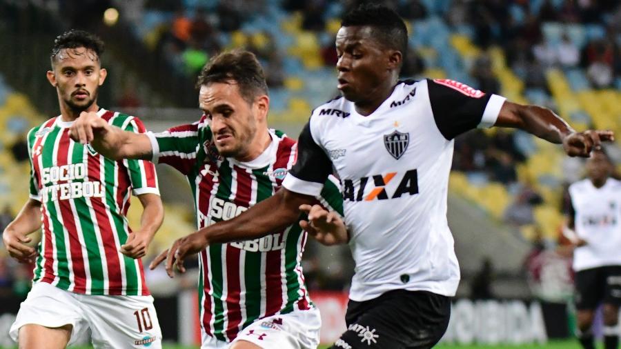 Lucas atuou pelo Fluminense em 2017 e se transformou em mais uma dívida milionária - Thiago Ribeiro/AGIF